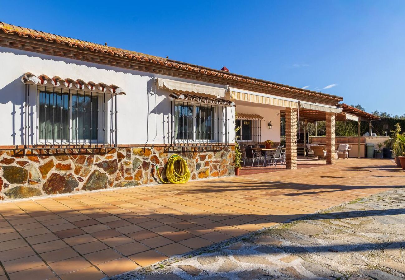 Maison à Cártama - Finca El Gato - Piscina privada y barbacoa