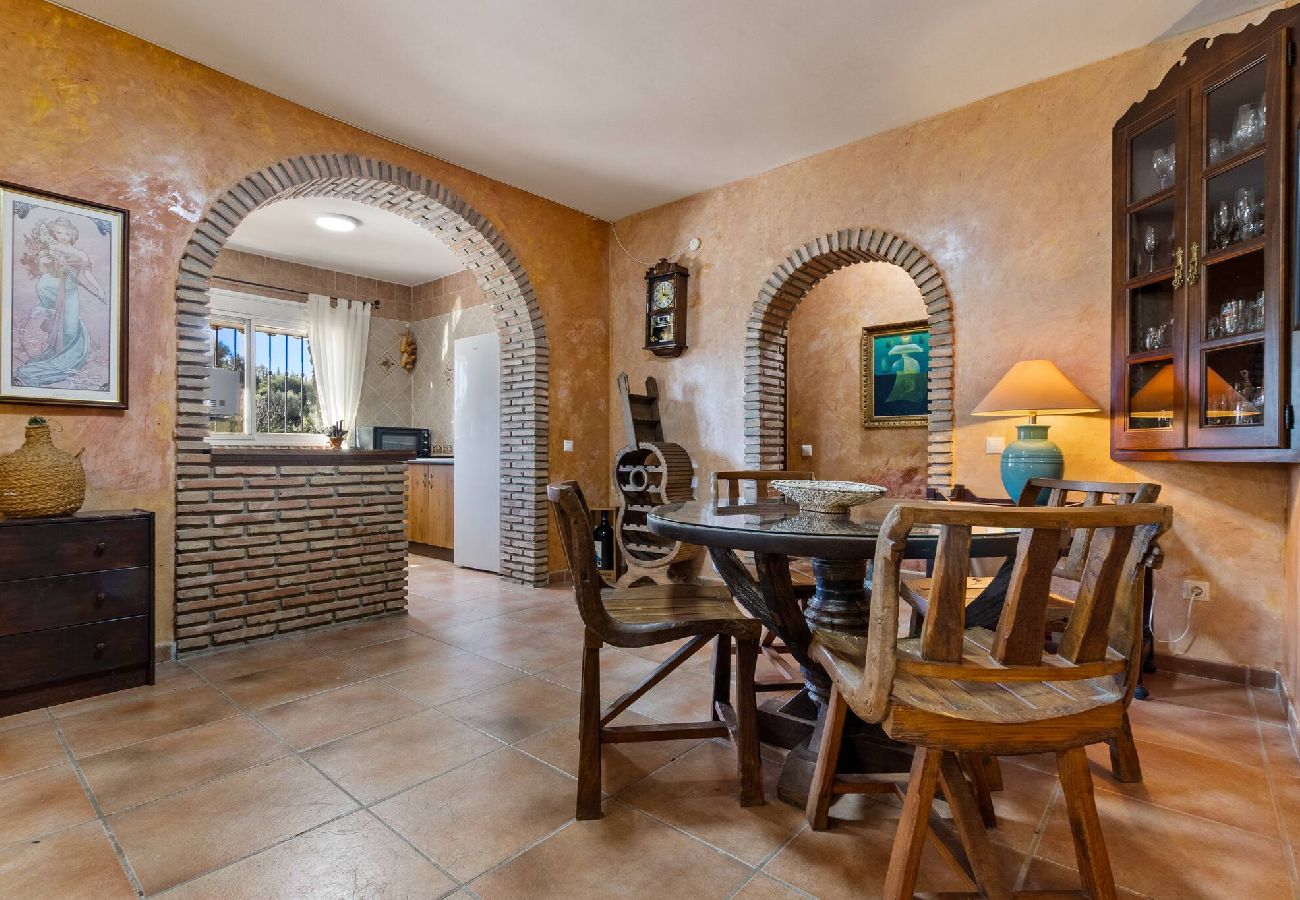 Maison à Cártama - Finca El Gato - Piscina privada y barbacoa