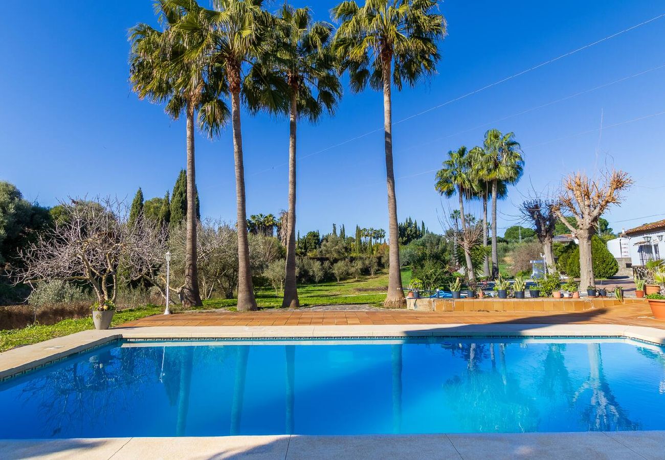 Maison à Cártama - Finca El Gato - Piscina privada y barbacoa