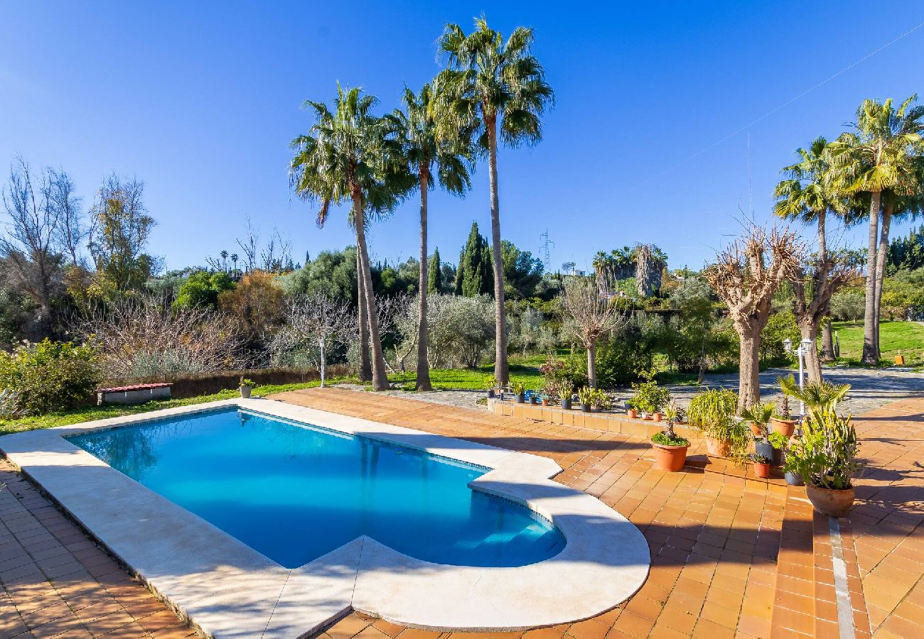 Maison à Cártama - Finca El Gato - Piscina privada y barbacoa
